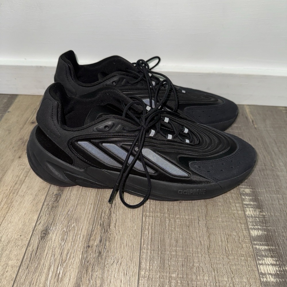 Adidas Originals Ozelia Black Sneakers Men's US 9.5 Chunky Casual Shoes - Picture 3 of 11